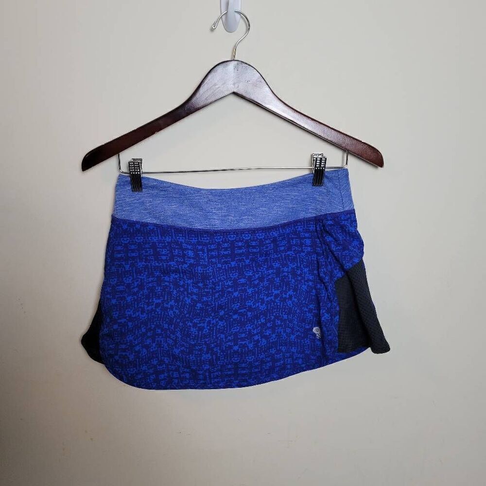 Mountain Hardwear Athletic Women's Blue Dri Fit Skort Small
